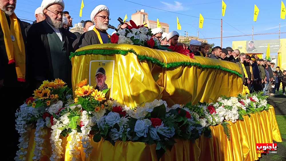 طيردبا : تشييع القائد الجهادي الكبير الحاج علي بحسون 